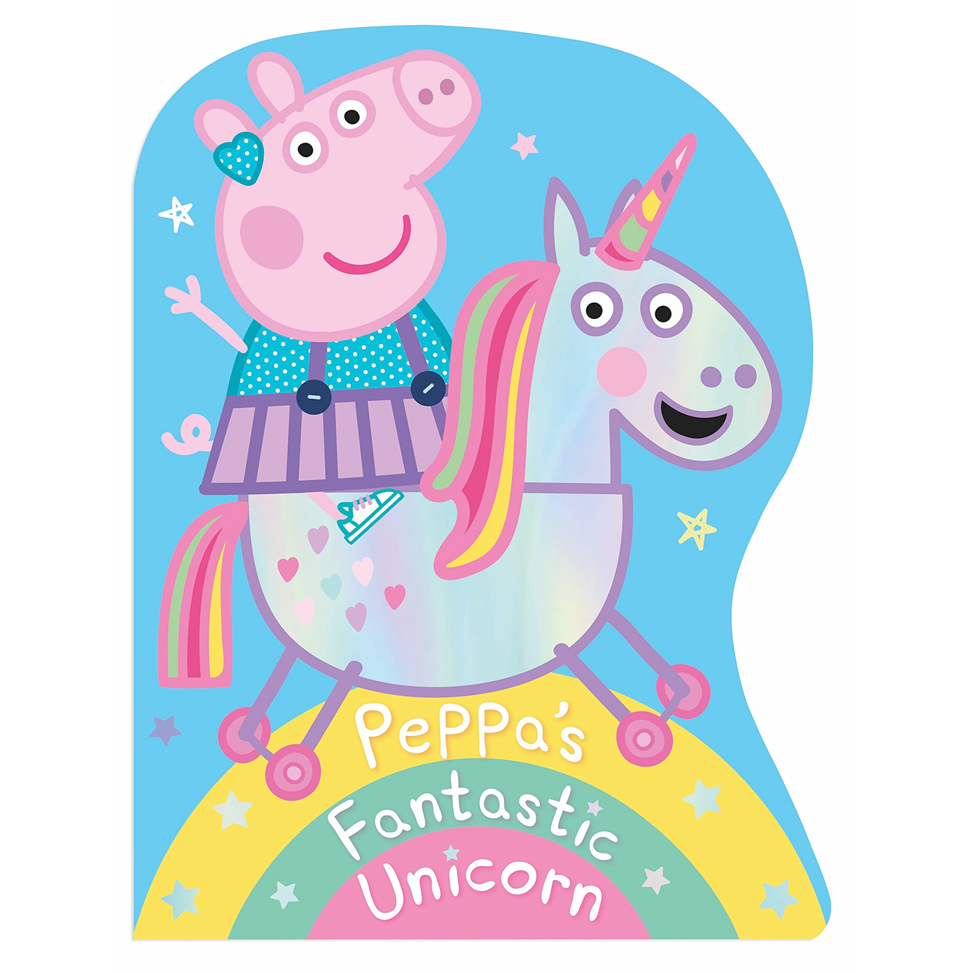 LADYBIRD Peppa Pig: Peppas Fantastic Unicorn Shaped Board Book