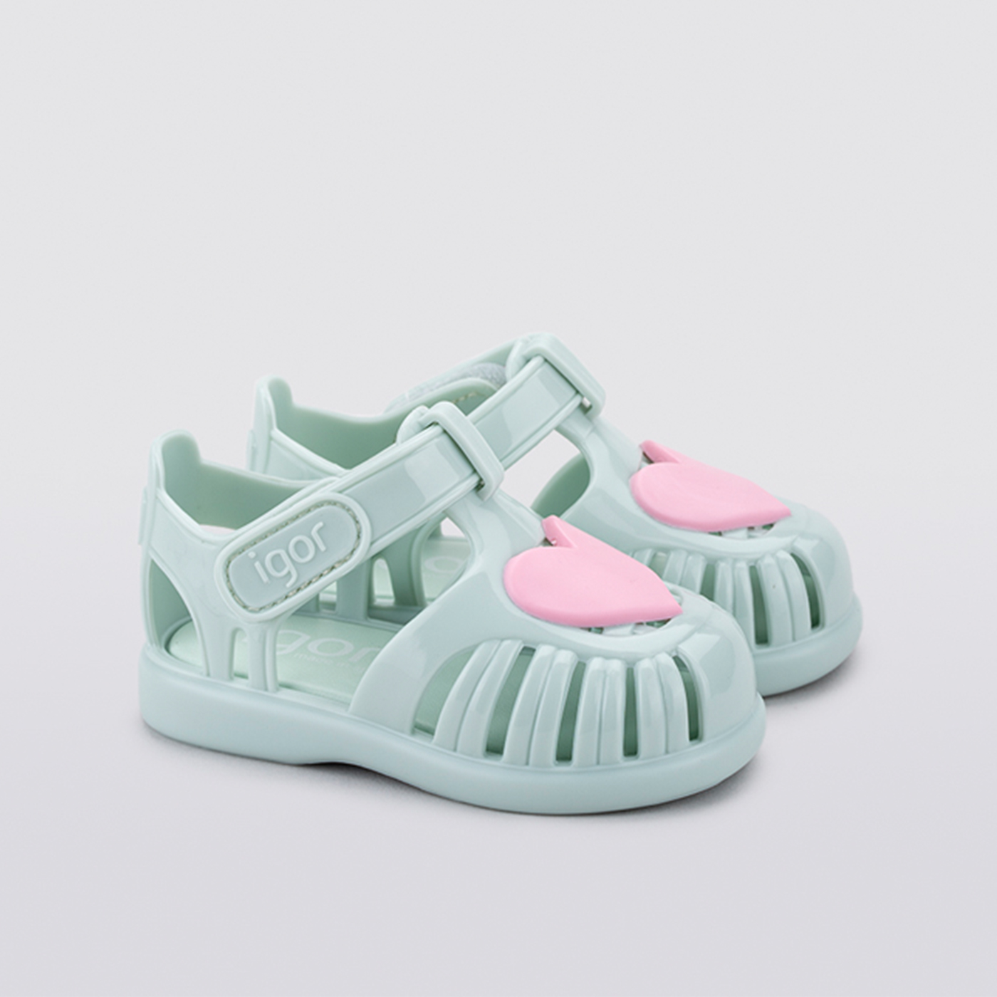 IGOR Igor S10310 Tobby Gloss Love Çocuk Sandalet  | Menta