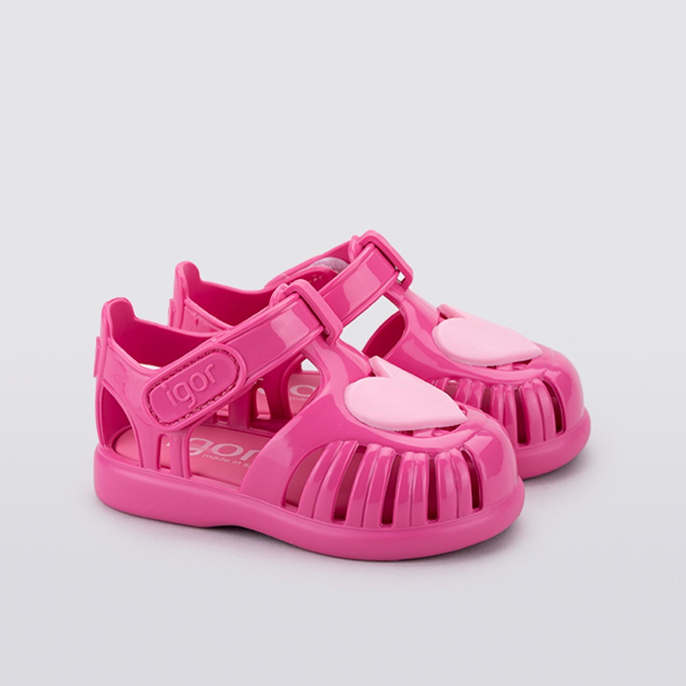 IGOR Igor S10310 Tobby Gloss Love Çocuk Sandalet  | Fucsia