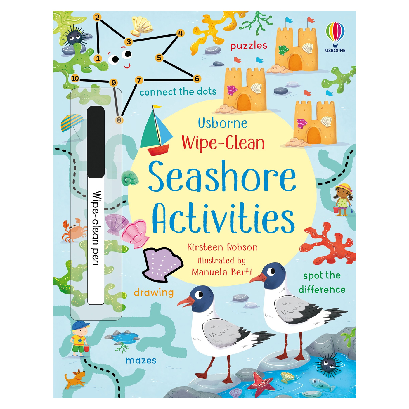 USBORNE Wipe-Clean Seashore Activities