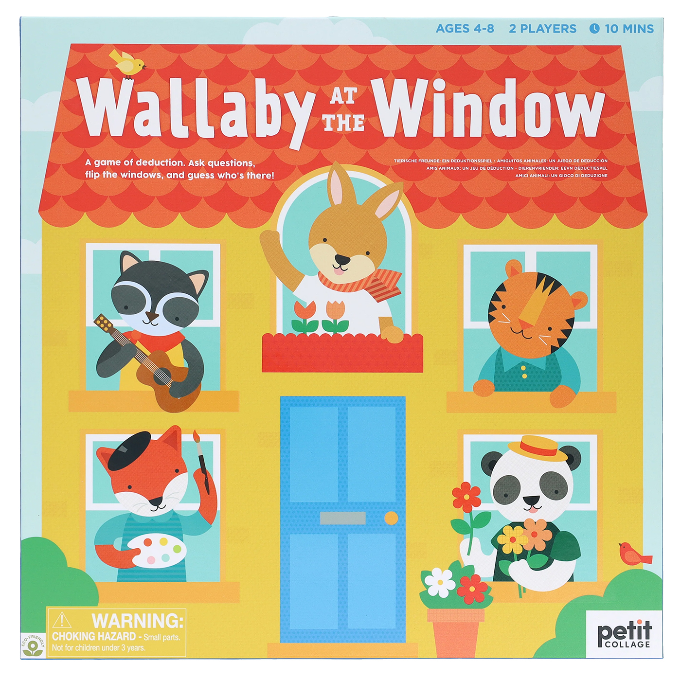 PETIT COLLAGE Petit Collage Bil Bakalım Kim Oyunu - Wallaby at the Window