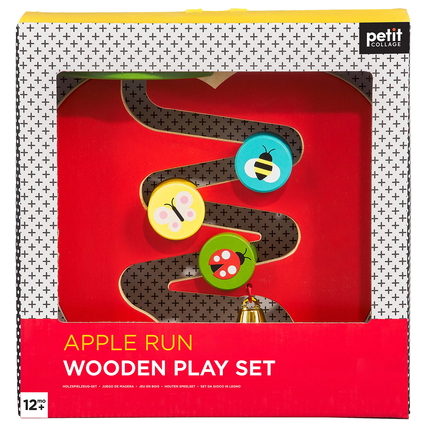 PETIT COLLAGE Petit Collage Ahşap Oyun Seti - Apple Run