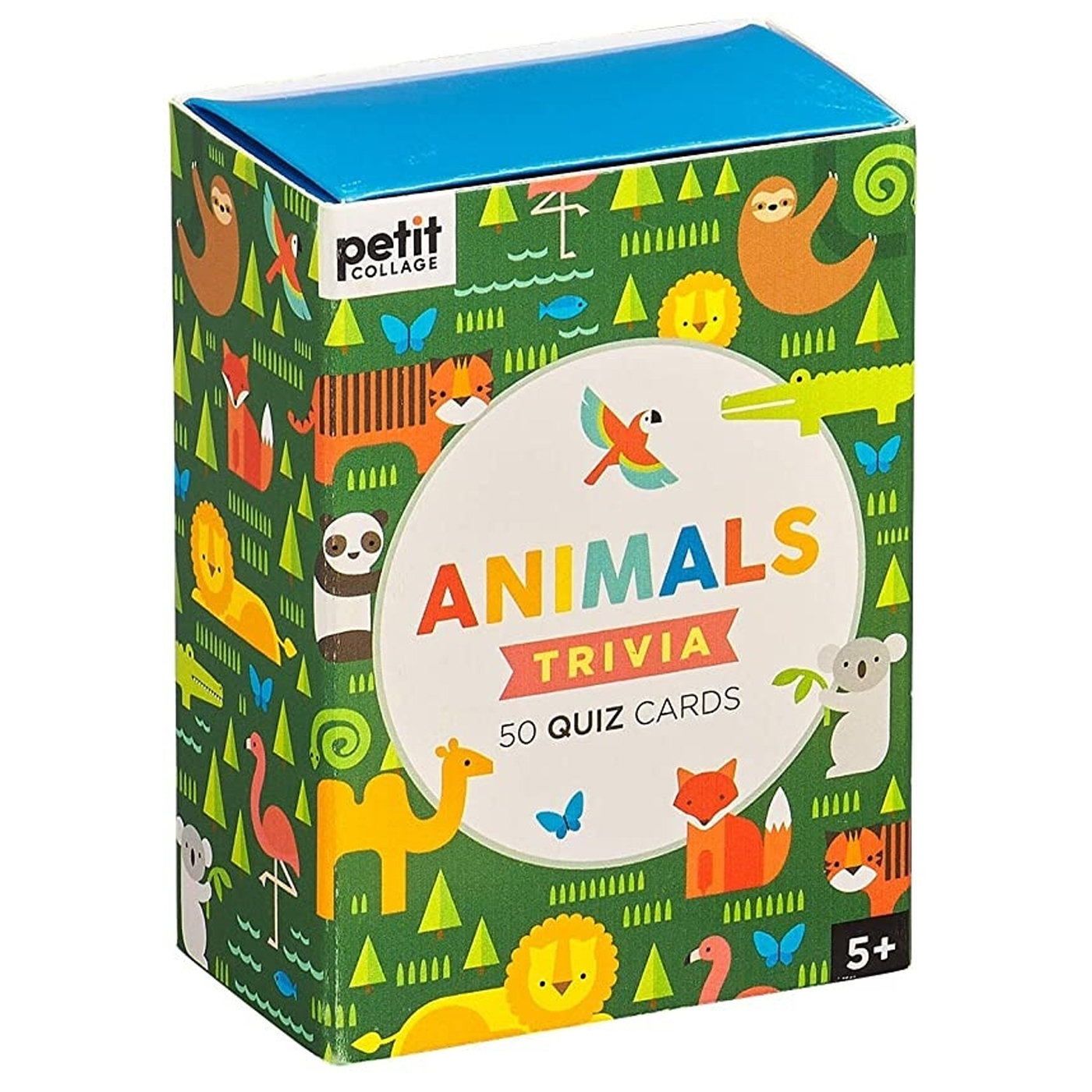 PETIT COLLAGE Petit Collage Trivia Soru Kartları - Animals