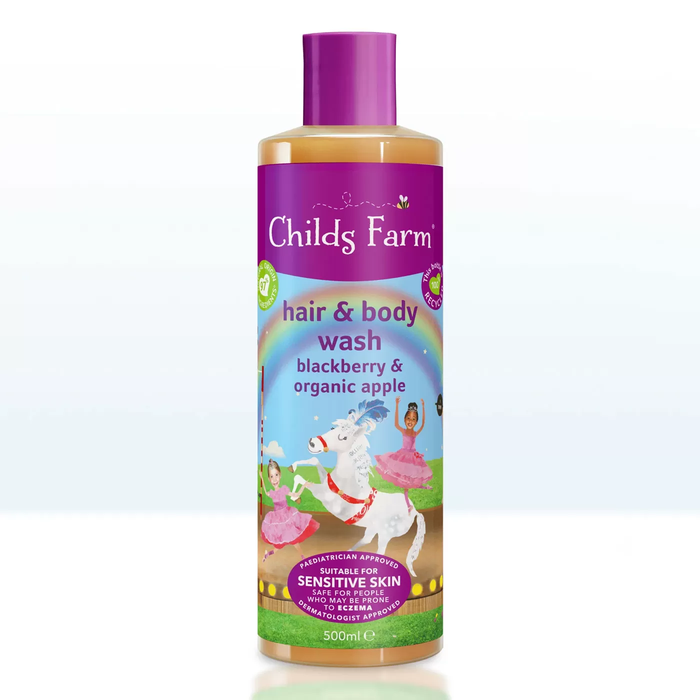 CHILDS FARM Childs Farm Böğürtlen ve Organik Elma Özlü Saç ve Vücut Şampuanı 500ml