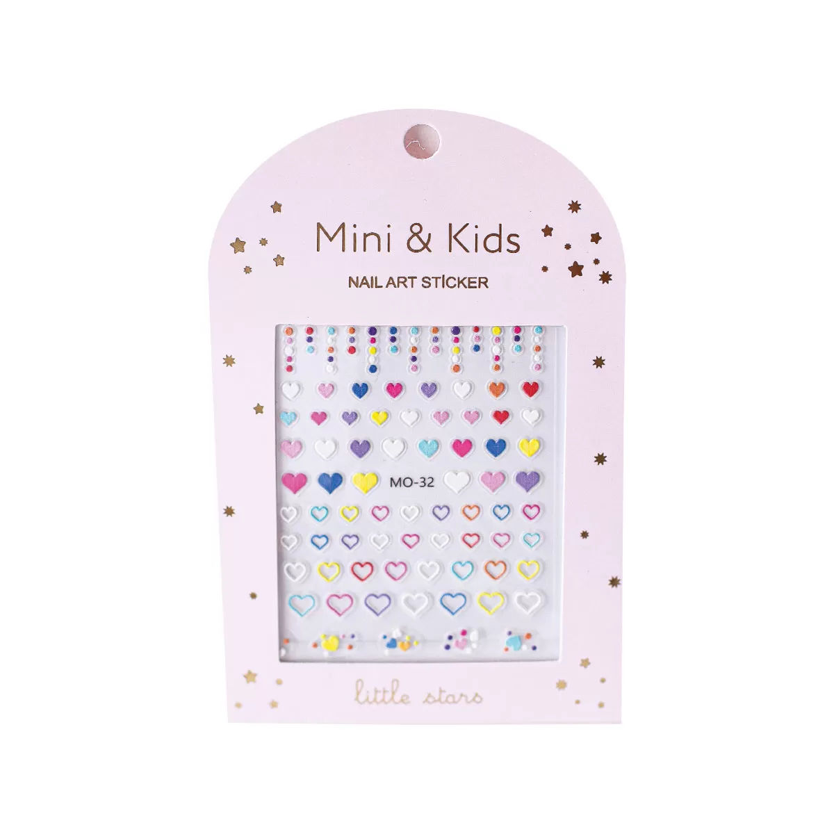 MINI AND KIDS Mini And Kids Tırnak Stickerı | Mini Heart