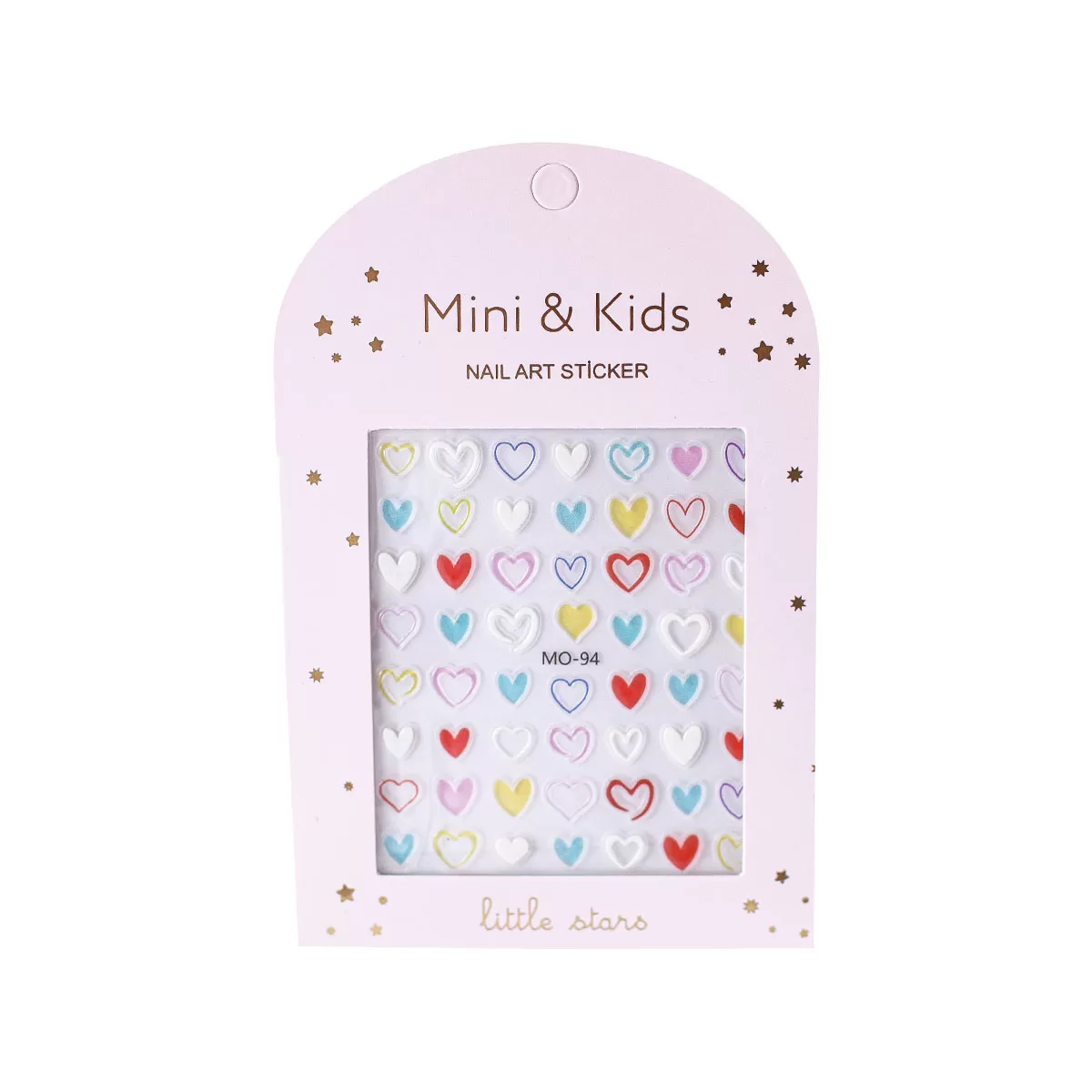 MINI AND KIDS Mini And Kids Tırnak Stickerı | Heart